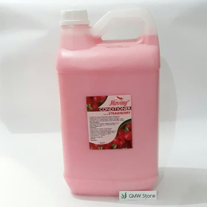 Heviny Conditioner Strawberry 5 Liter Conditioner Untuk Salon W266