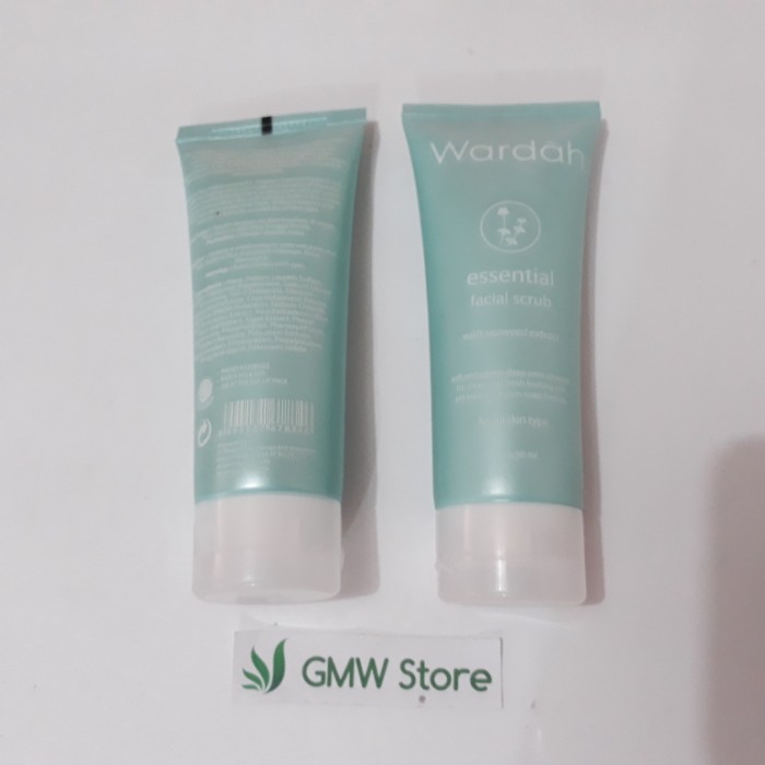 Wardah Essential Facial Scrub Sabun Wajah W121