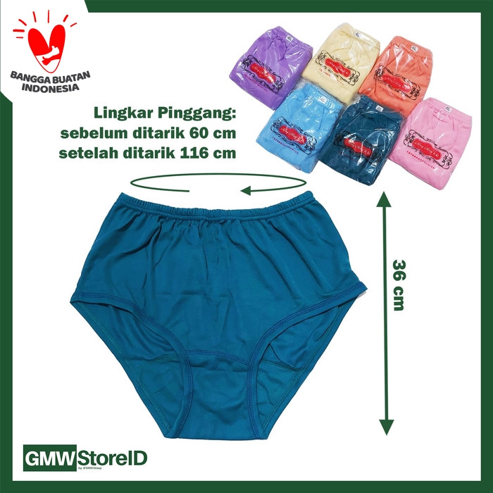 CD Celana Dalam Wanita 4L Ming Ming XXXL Jumbo Besar W229