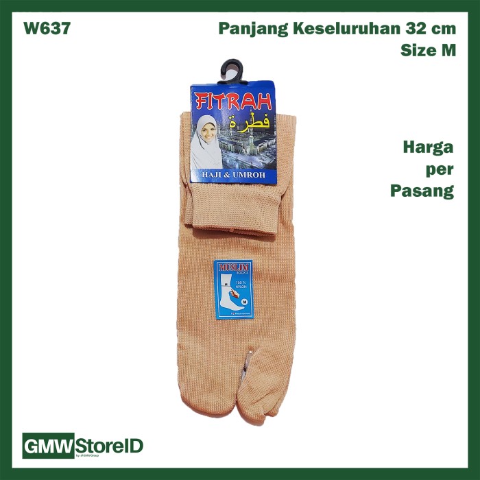 W637 Kaos Kaki Wanita Women Middle Socks Medium Jempol Antislip E25