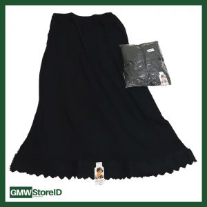Androk Rok Hitam Sampai Mata Kaki Pakaian Dalam Wanita Cin-Cin 3L W341