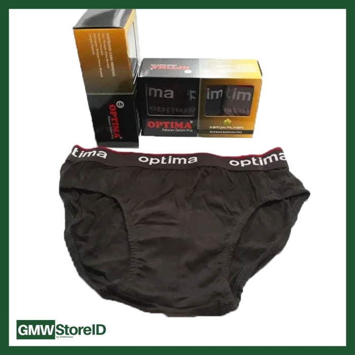 Sempak Celana Dalam CD Optima 1818 Size L Ban Karet Underwear W280