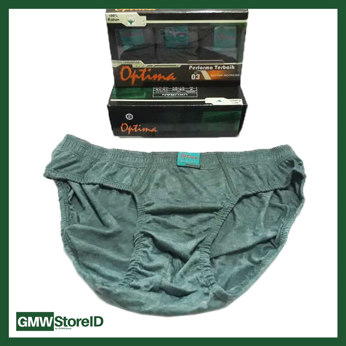 Sempak Celana Dalam Pria Underwear Laki Laki CD Optima868 Size XL W279