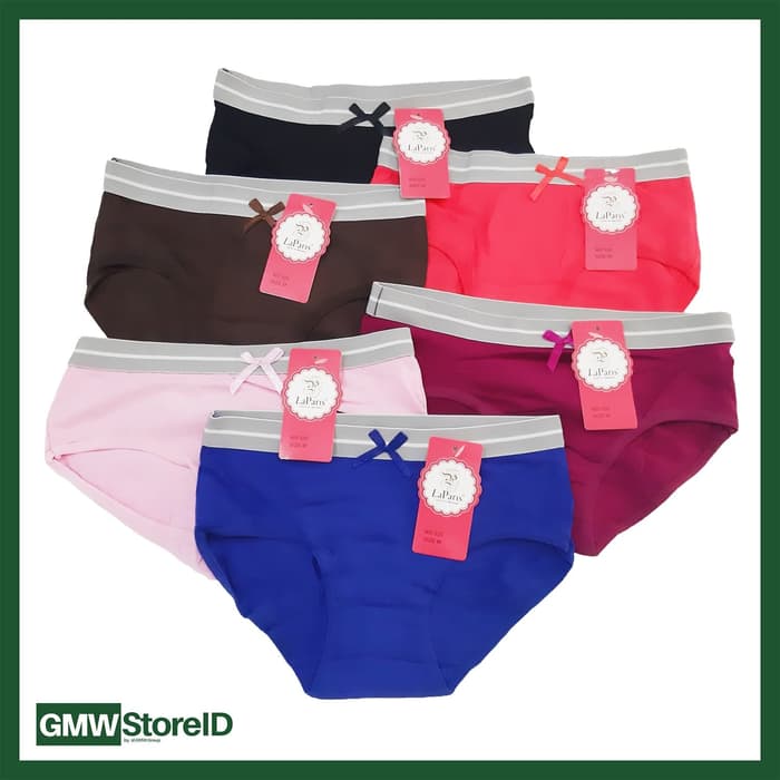 W590 Celana Dalam Wanita CD Perempuan Warna Cewek Undies Underwear J18