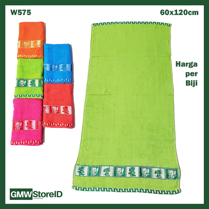 W575 Handuk Dewasa untuk Mandi Towel Warna Size Besar Tebal Tipe H25